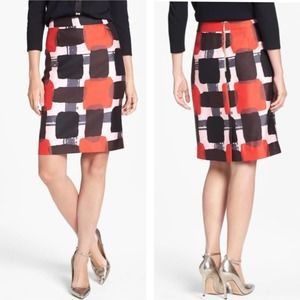Kate Spade Silk and Cotton Jordan Pencil Skirt 4